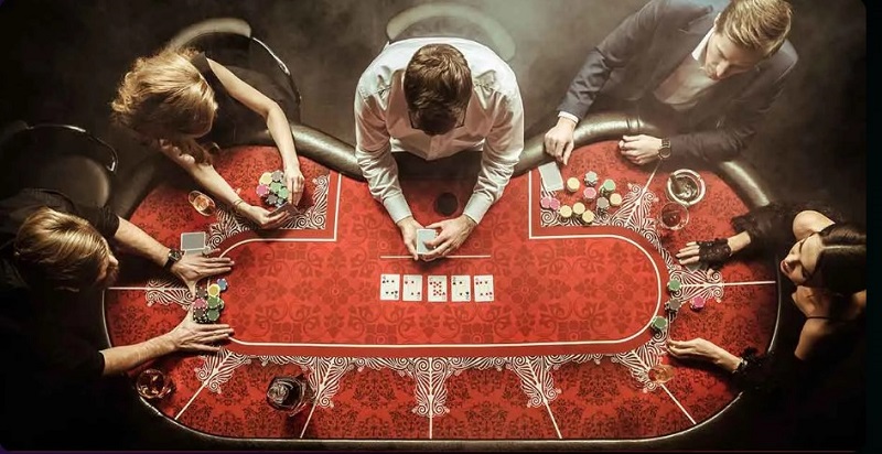 Cách chia bài Poker Texas tạo nên điểm nhấn trò chơi