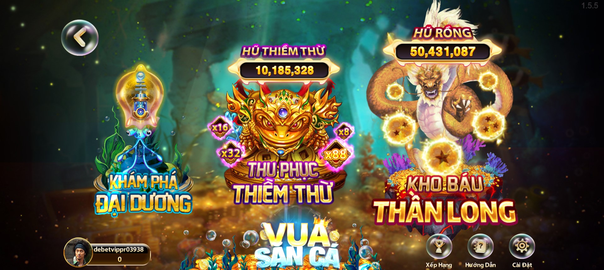 Ưu điểm vượt trội của sảnh game bắn cá Debet